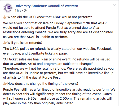 USC Refunds Post